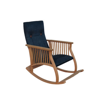 Mobildeco Lüx Sallanan Sandalye Lacivert