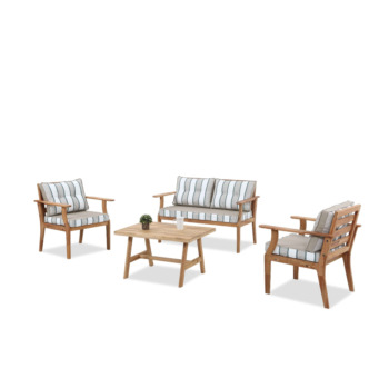 Mobildeco Ahşap Bahçe Mobilyası/Balkon mobilyası/çay seti