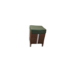 HELİOS RATTAN BAHÇE MOBİLYASI/BALKON TAKIM  KAHVE RENGİ / YEŞİL MİNDER