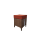 HELİOS RATTAN BAHÇE MOBİLYASI/BALKON TAKIM  KAHVE RENGİ / KİREMİT MİNDER