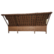 HELİOS RATTAN BAHÇE MOBİLYASI/BALKON TAKIM  KAHVE RENGİ / YEŞİL MİNDER
