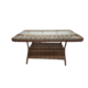 HELİOS RATTAN BAHÇE MOBİLYASI/BALKON TAKIM  KAHVE RENGİ